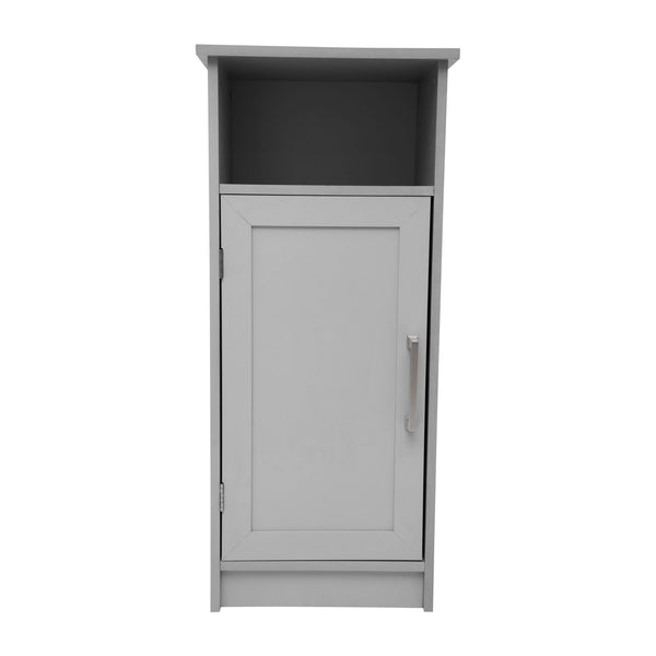 Gray |#| Modern Bathroom Storage Cabinet with Magnetic Close Door and 3 shelves - Gray