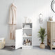 White |#| Modern Bathroom Storage Cabinet with Magnetic Close Door and 3 shelves - White