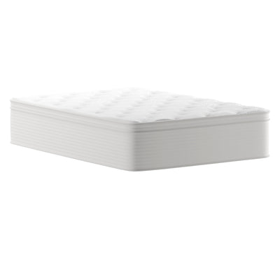 Vista Hospitality Grade Commercial Mattress in a Box 14 Inch, Premium Memory Foam Hybrid Pocket Spring Mattress with Reinforced Edge Support