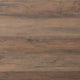 Rustic Oak |#| 3-Tier Side Table with Black Metal Side Braces and Corner Caps - Rustic Oak