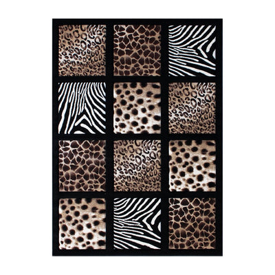 various faux animal print rug