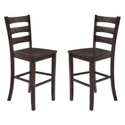 wood restaurant barstools