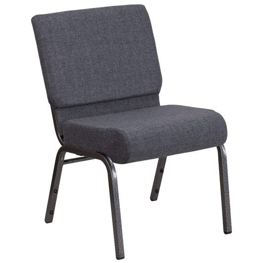 gray stackable church chair