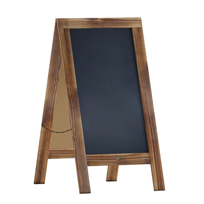 sandwich board chalk sign