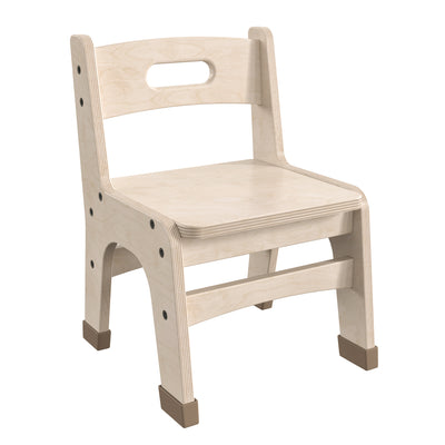 early education wood classroom chair