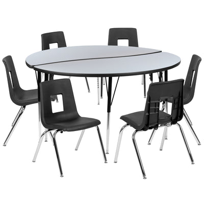 classroom activity table and chairs