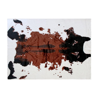 faux hide rug
