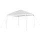 White |#| 10'x10' White Weather Resistant Easy Up Event Straight Leg Instant Canopy Tent