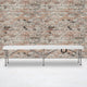 11inchW x 72inchL Bi-Fold Granite White Folding Bench with Carrying Handle