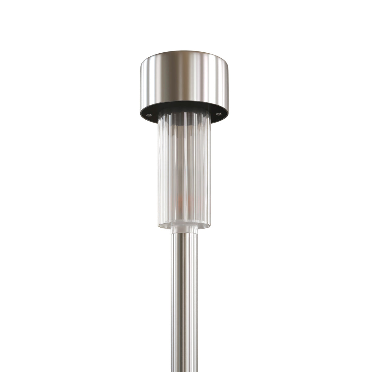 Stainless Steel |#| All-Weather Solar Powered Stainless Steel LED Landscaping Lights - Set of 12