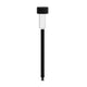 Black |#| All-Weather Solar Powered Black LED Landscaping Lights - Set of 12