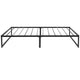 Twin |#| 14 Inch Twin Metal Platform Bed Frame/Steel Slat Support/No Box Spring Needed