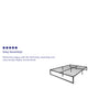 Queen |#| 14 Inch queen Metal Platform Bed Frame/Steel Slat Support/No Box Spring Needed