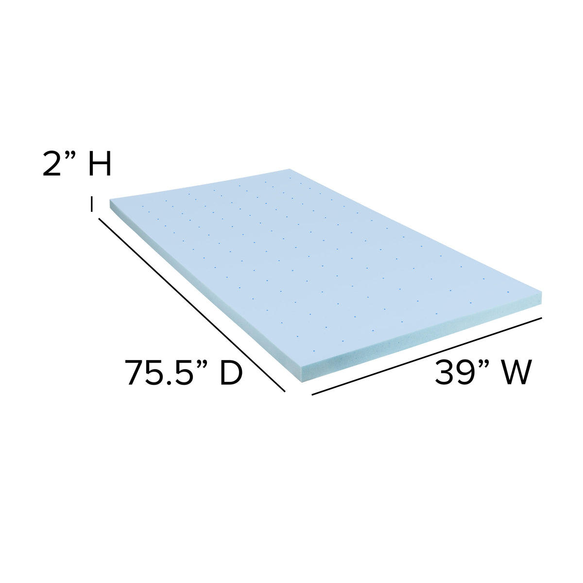 Twin |#| 14inch Twin Platform Bed Frame; 10inch Pocket Spring Mattress & 2inch Memory Foam Topper