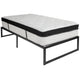 Twin |#| 14inch Twin Platform Bed Frame & 10inch Mattress in a Box - No Box Spring Required