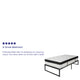 Twin |#| 14inch Twin Platform Bed Frame & 10inch Mattress in a Box - No Box Spring Required