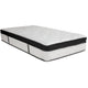 Twin |#| 14inch Twin Platform Bed Frame & 10inch Mattress in a Box - No Box Spring Required