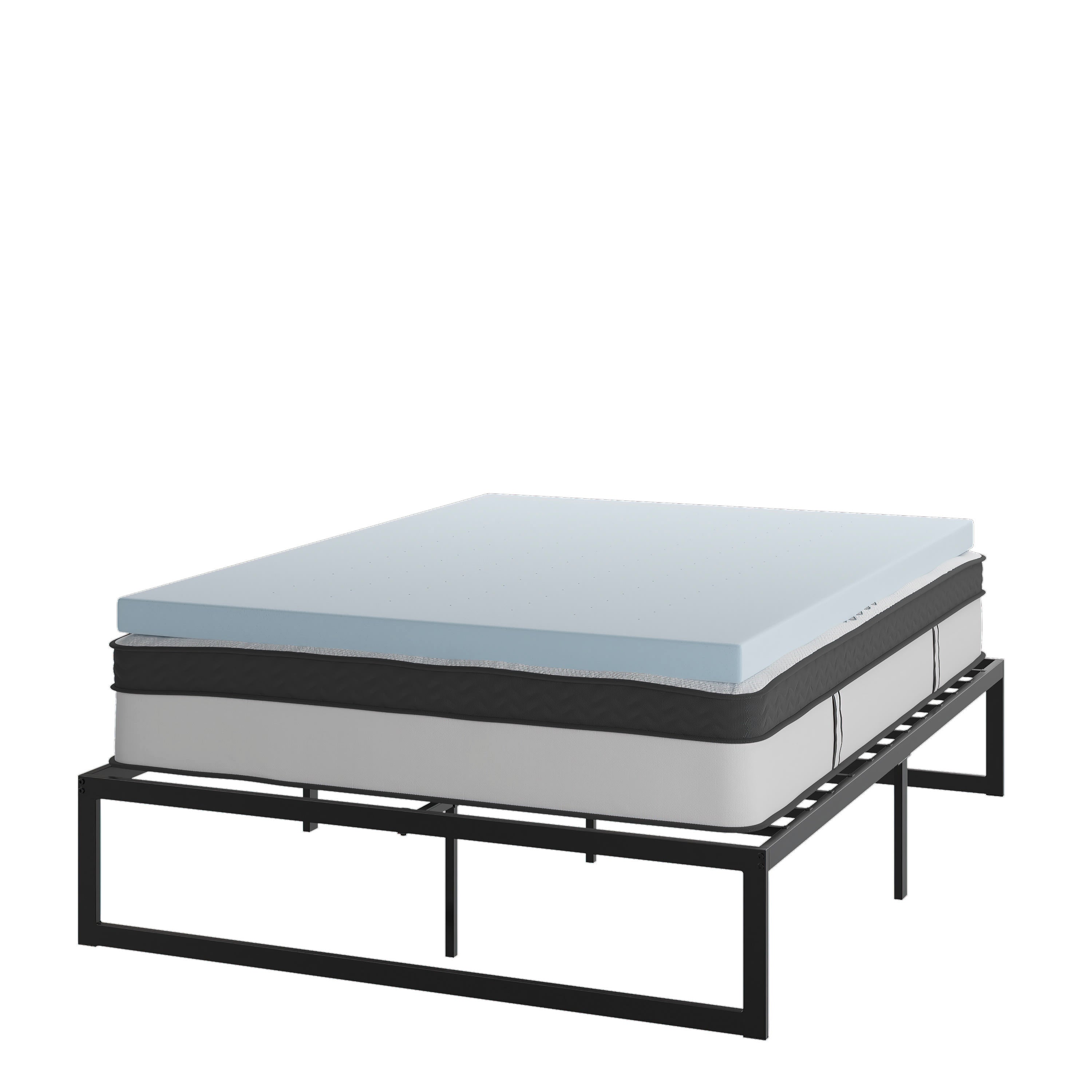 3 inch box spring best sale queen