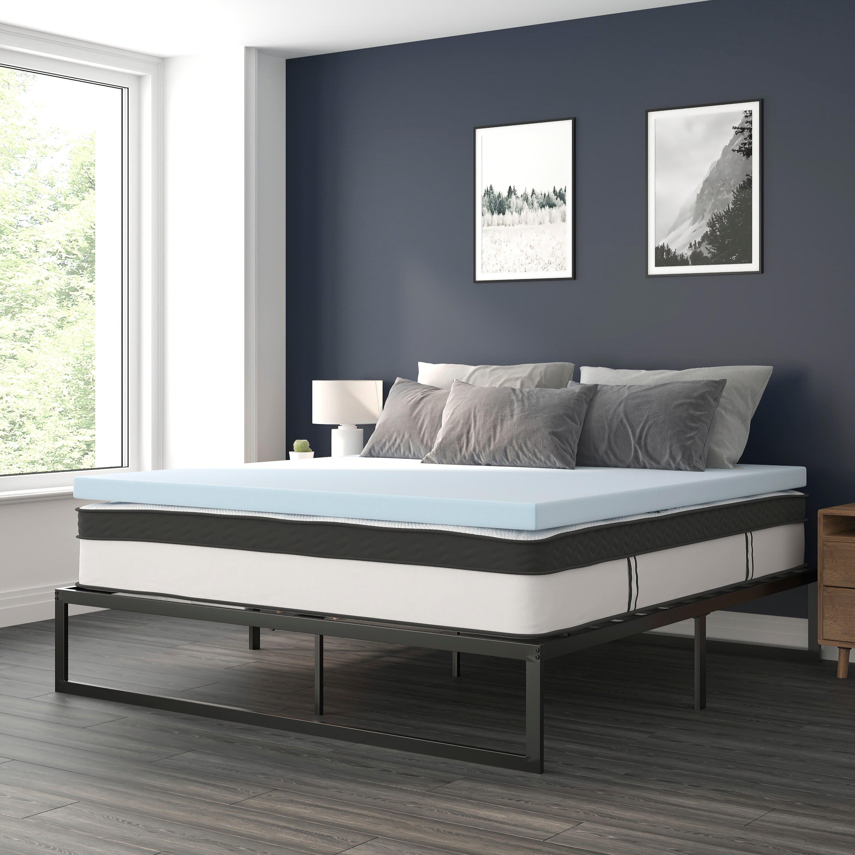 12 inch sales king bed frame