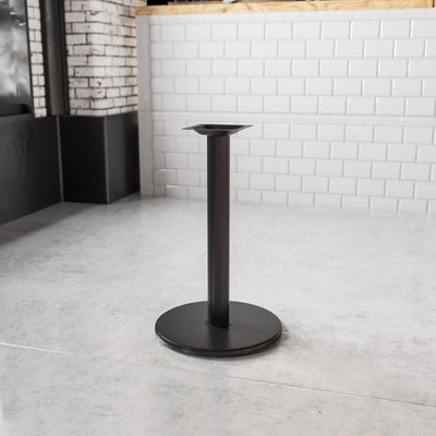 18" Round Restaurant Table Base with 3" Dia. Table Height Column - View 2