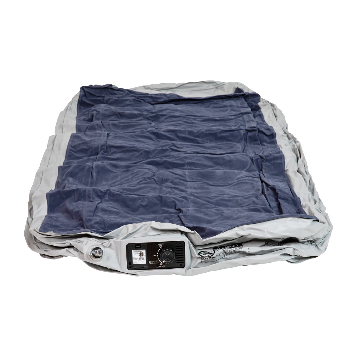 Twin |#| 18inch Twin Air Mattress - ETL Certified Internal Electric Pump and Carrying Case