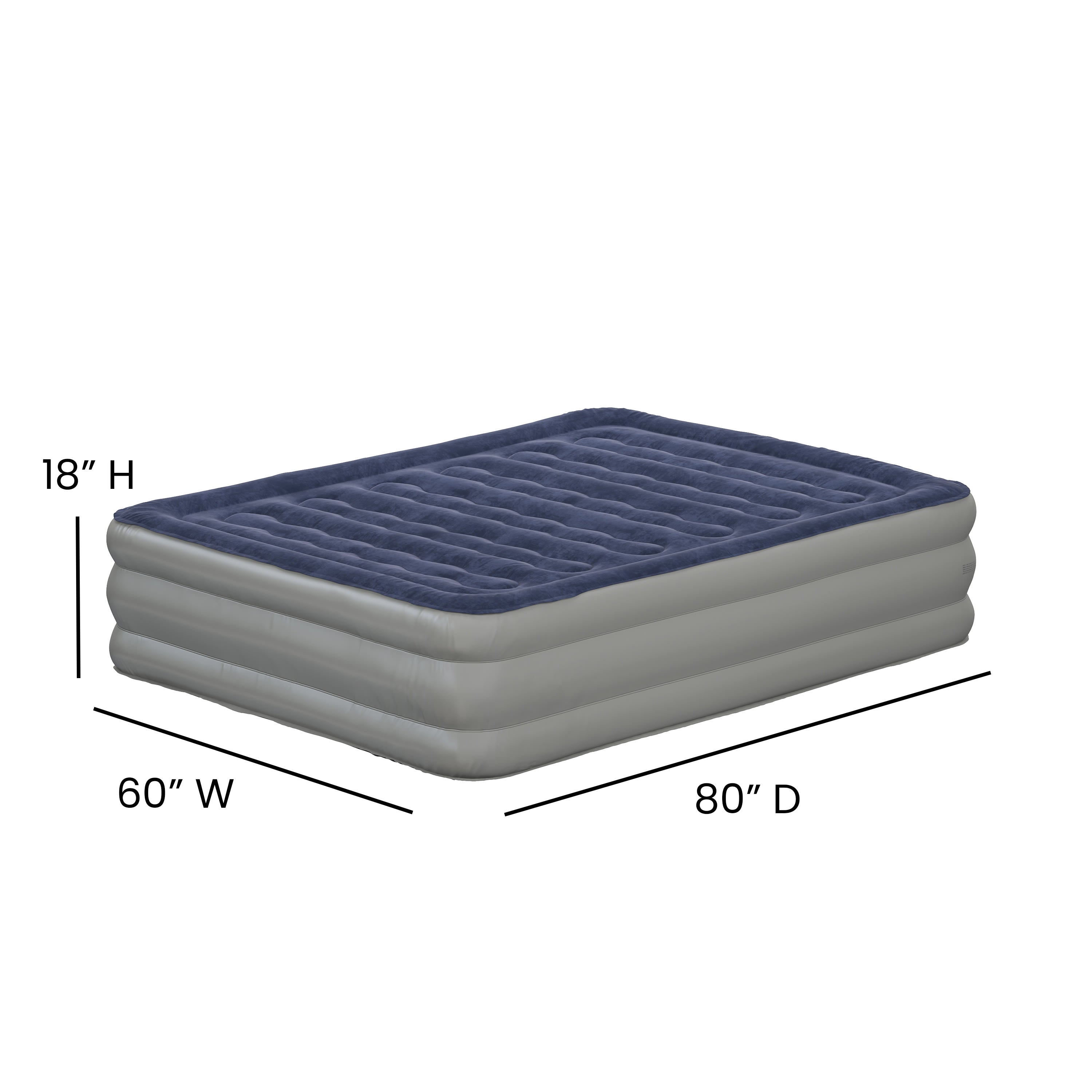 Intex 18 inch queen air mattress clearance