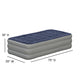 Twin |#| 18inch Twin Air Mattress - ETL Certified Internal Electric Pump and Carrying Case