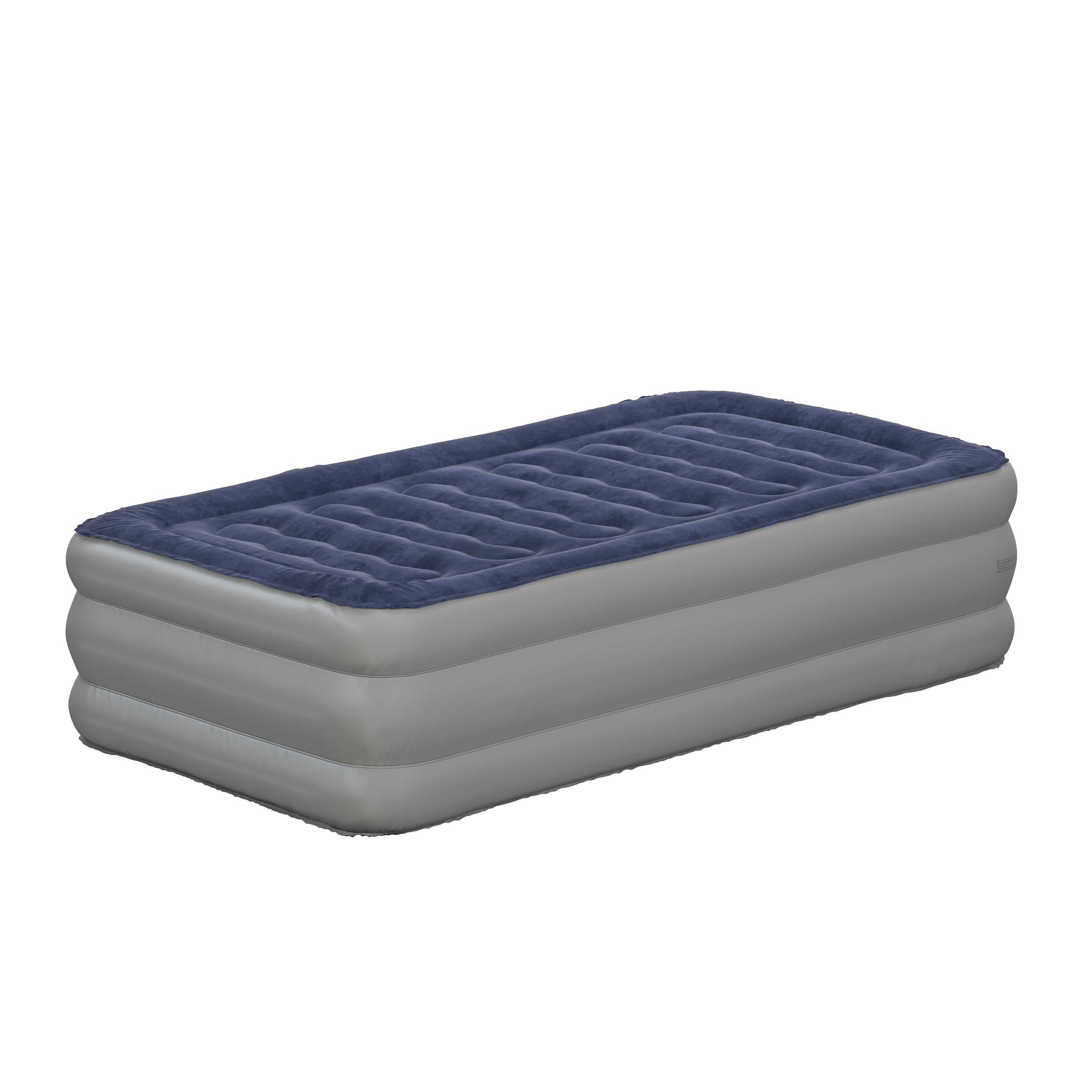 Flash Furniture 18 Air Mattress with ETL Certified Internal Electric Pump and Carrying Case Twin