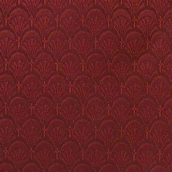 Arches Burgundy Fabric |#| 