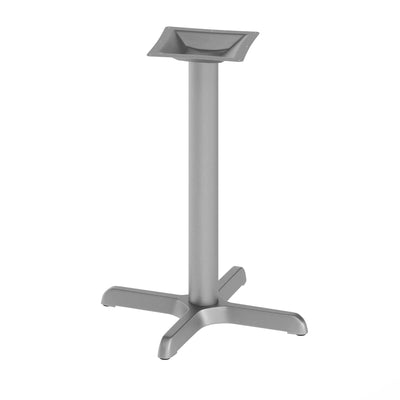 22" x 22" Restaurant Table X-Base with 3" Dia. Table Height Column - View 1