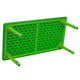 Green |#| 24inchW x 48inchL Rectangular Green Plastic Height Adjustable Activity Table