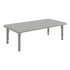 Soft Gray |#| Commercial Plastic Adjustable Height Classroom Activity Table-Soft Gray, 48x24