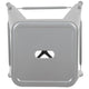 Silver |#| 4 Pack 24inch High Metal Indoor Counter Bar Stool - Stackable Stool, Silver