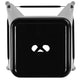 Black |#| 4 Pack 24inch High Metal Indoor Counter Bar Stool - Stackable Stool, Black