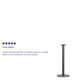 24inch Round Restaurant Table Base with 4inch Dia. Bar Height Column