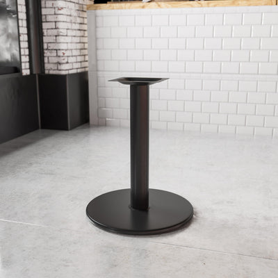 24'' Round Restaurant Table Base with 4'' Dia. Table Height Column