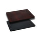 Black/Mahogany |#| 24inch x 30inch Rectangular Table Top with Black or Mahogany Reversible Laminate Top