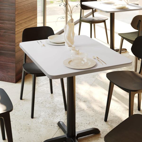 White/Gray |#| 24" x 30" Rectangular Table Top with White or Gray Reversible Laminate Top
