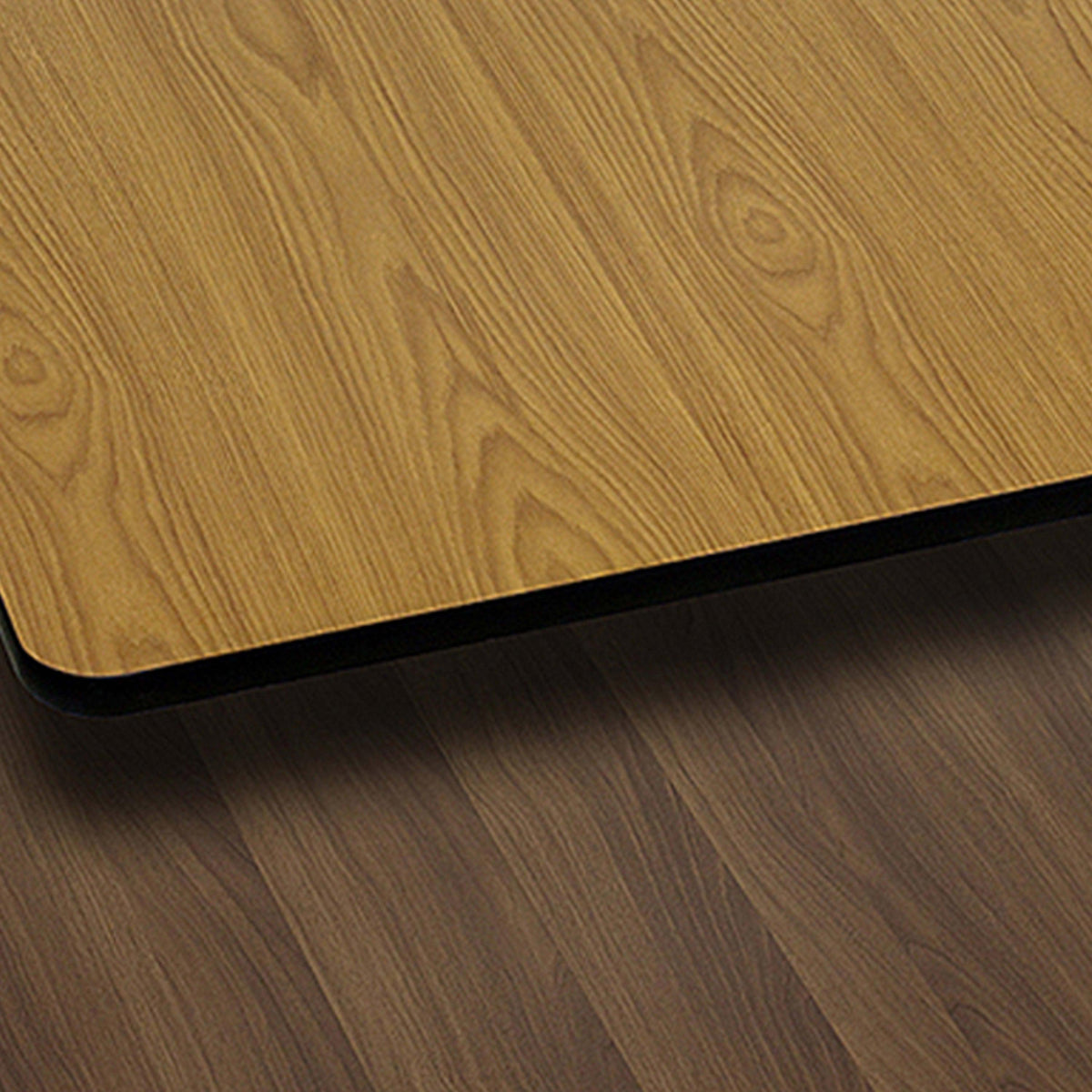 Natural/Walnut |#| 24inch x 42inch Rectangular Table Top with Natural or Walnut Reversible Laminate Top