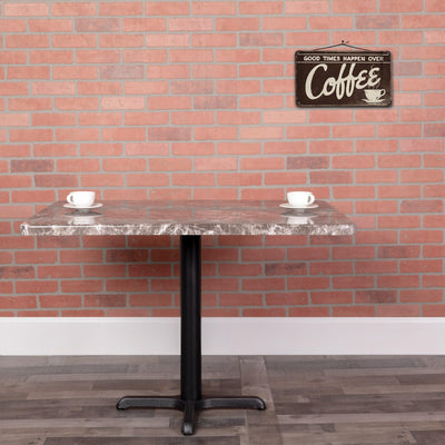 24" x 42" Rectangular Marble Laminate Table Top - View 1