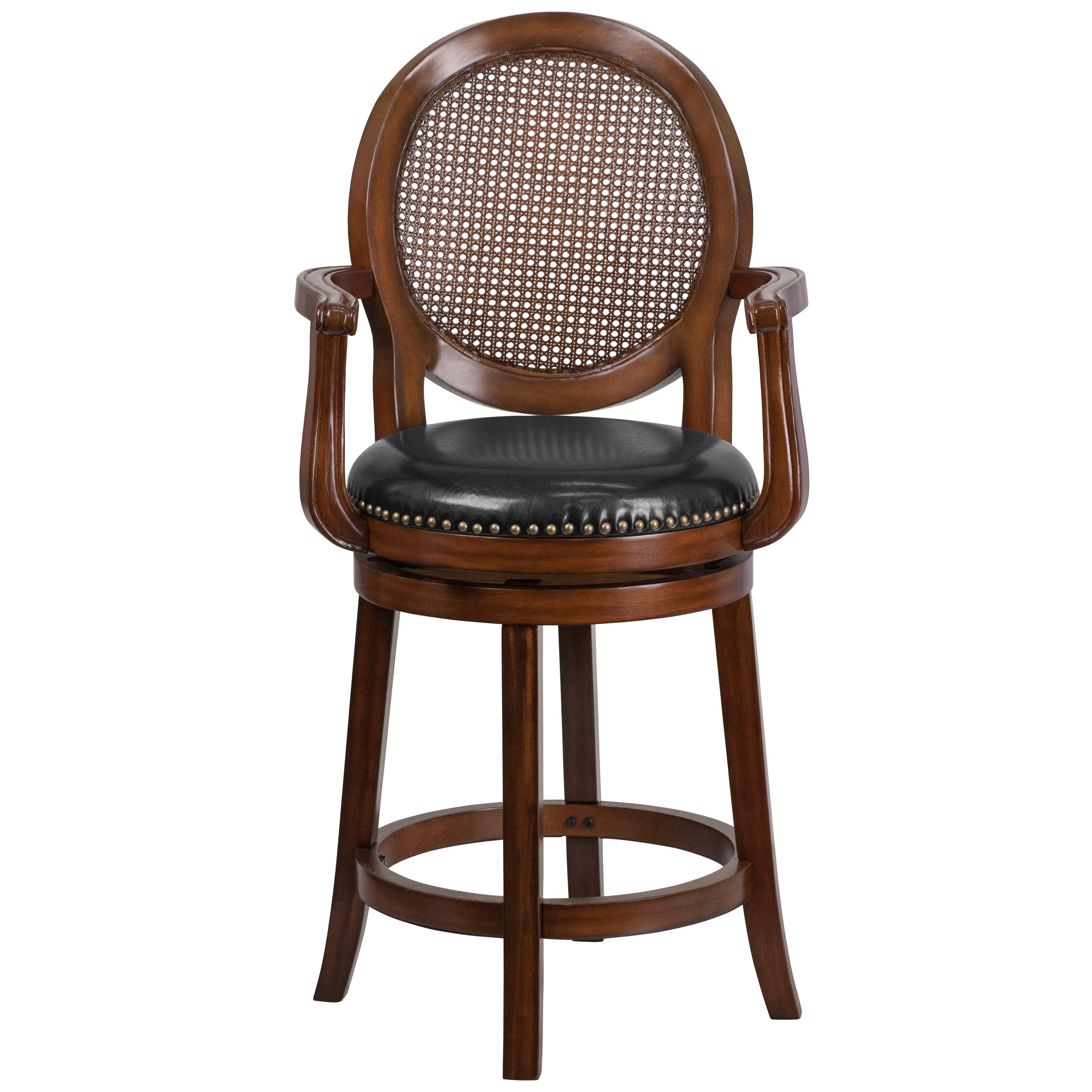 26 Wood Swivel Counterstool TA 550426 CTR BizChair