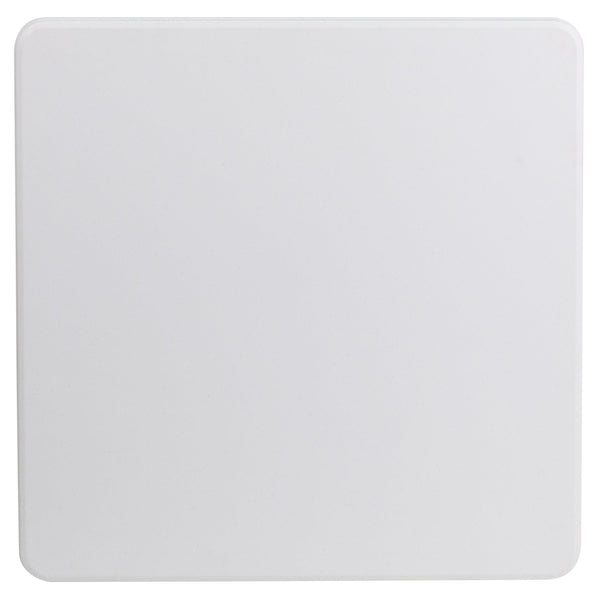 2.85-Foot Square Granite White Plastic Folding Table - Event Folding Table