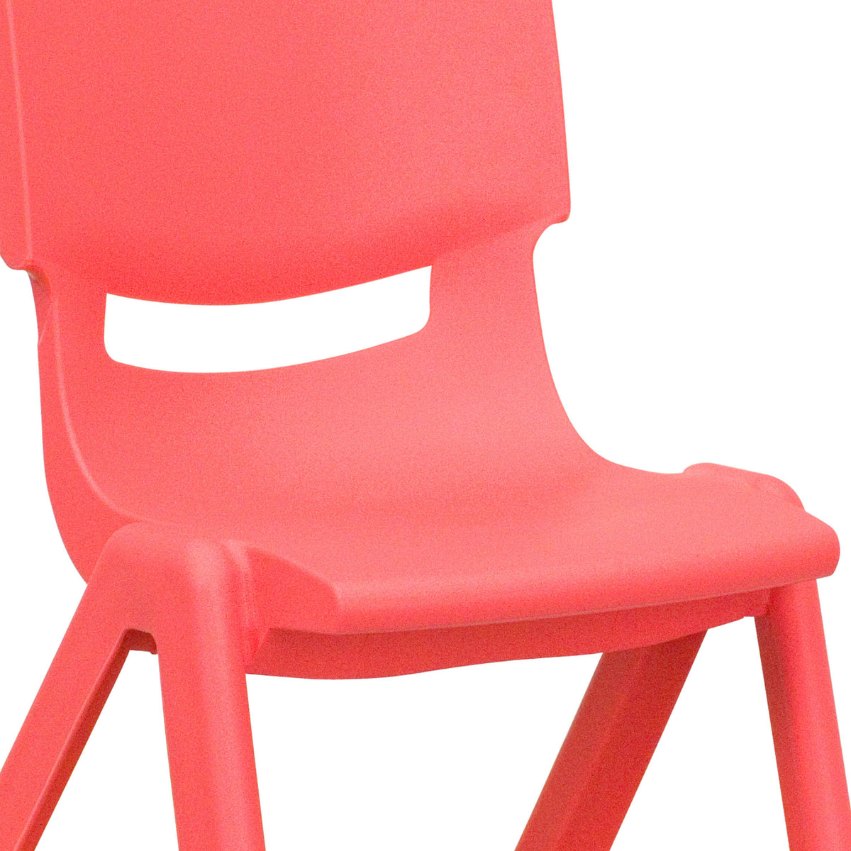 Red |#| 2 Pack Red Plastic Stackable School Chair with 10.5inchH Seat, Preschool Chair