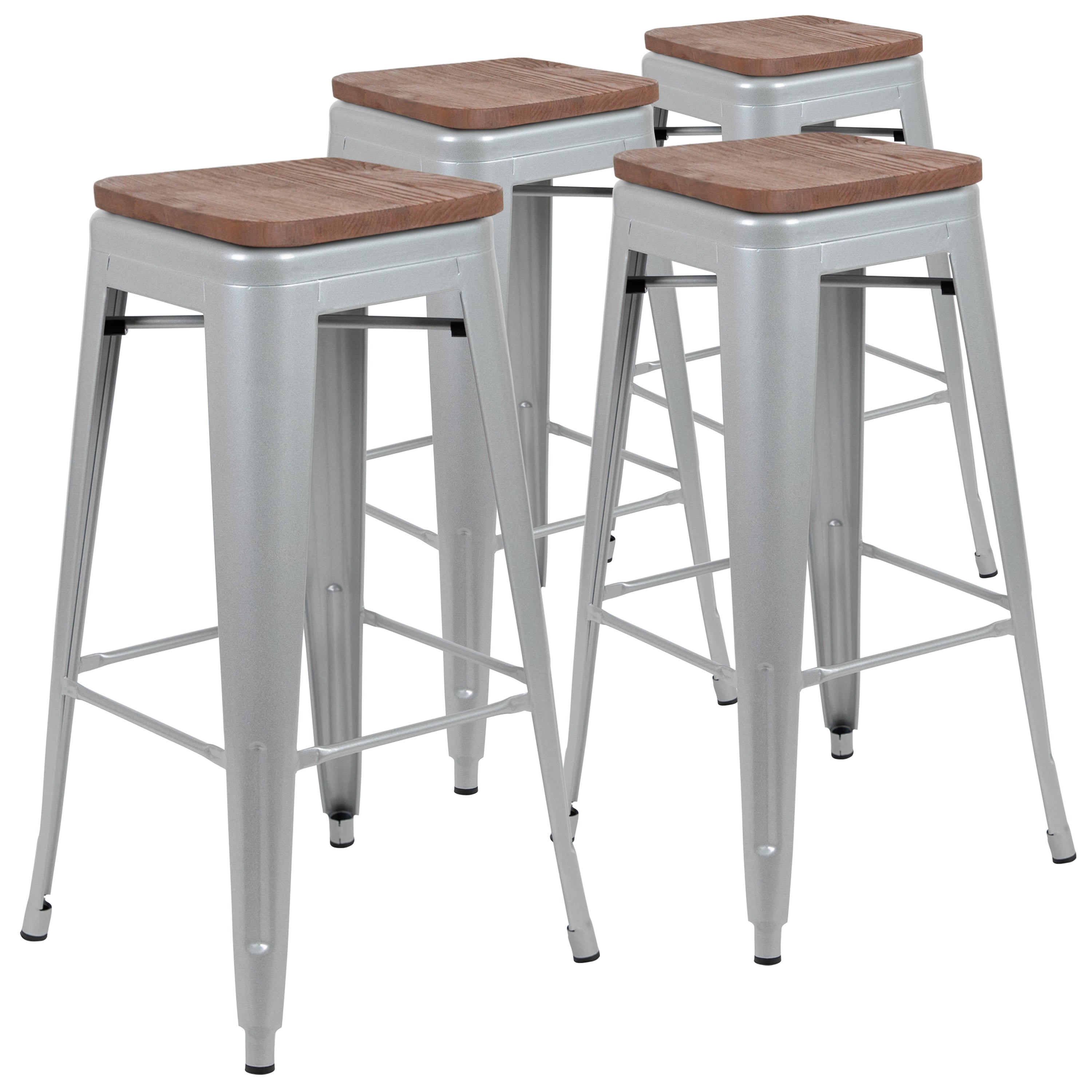 Stackable high stools sales