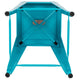 Teal |#| 4 Pack 30inch High Metal Indoor Bar Stool - Stackable Stool, Teal