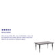 Gray |#| 30inchW x 72inchL Rectangular Grey Thermal Laminate Adjustable Activity Table