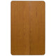 Oak |#| 30inchW x 72inchL Rectangular Oak Thermal Laminate Adjustable Activity Table