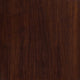 Walnut |#| 30inch Square High-Gloss Walnut Resin Table Top with 2inch Thick Drop-Lip
