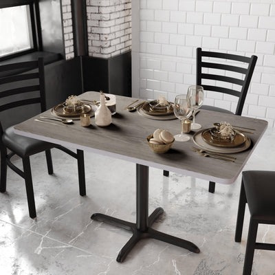 30" x 48" Rectangular Table Top with Reversible Laminate Top - View 2