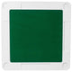 34.5inch Square 4-Player Folding Card Game Table with Green Felt and Cup Holders